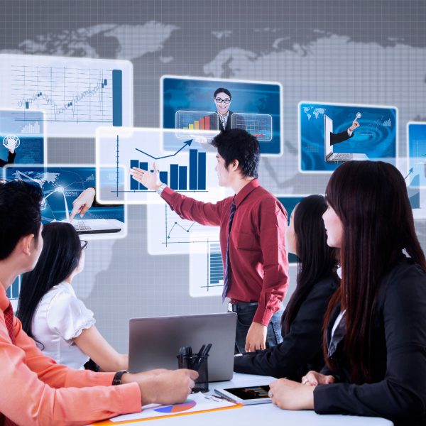 Present Marketing Media Header